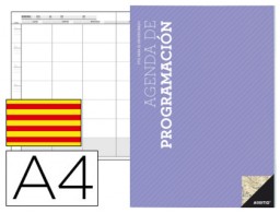 Agenda de Programación Additio A4 en catalán